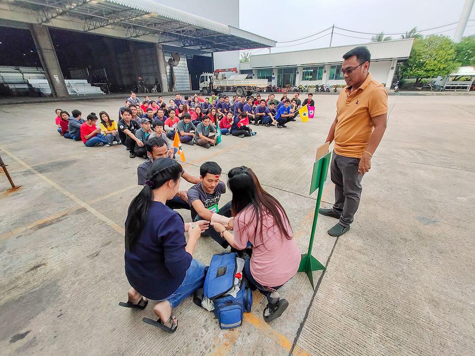 SAFETY, อบรม, ซ้อมหนีไฟ, อบรมดับเพลิงประจำปี