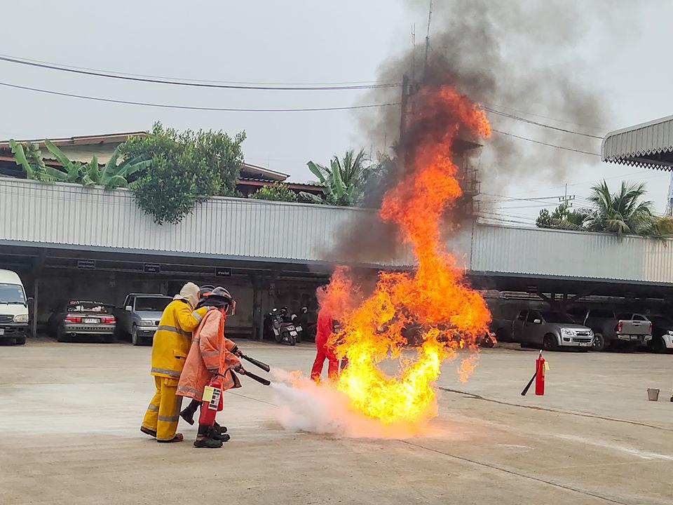 SAFETY, อบรม, ซ้อมหนีไฟ, อบรมดับเพลิงประจำปี
